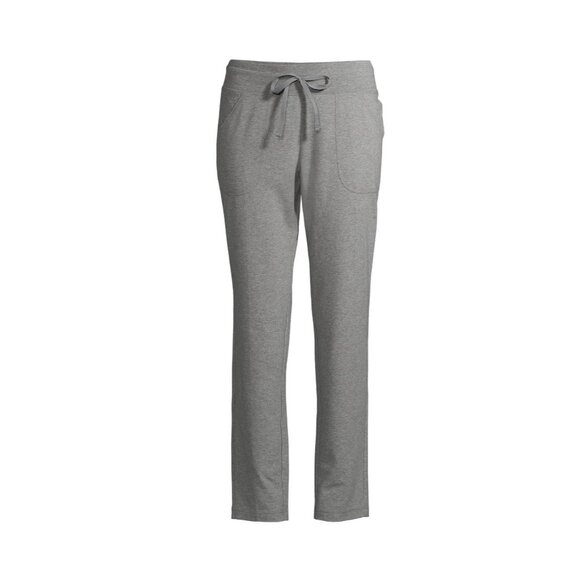 Athletic Works Heather Grey Core Knit Pants Lounge Workout Pajama Pants Size L - Picture 1 of 5
